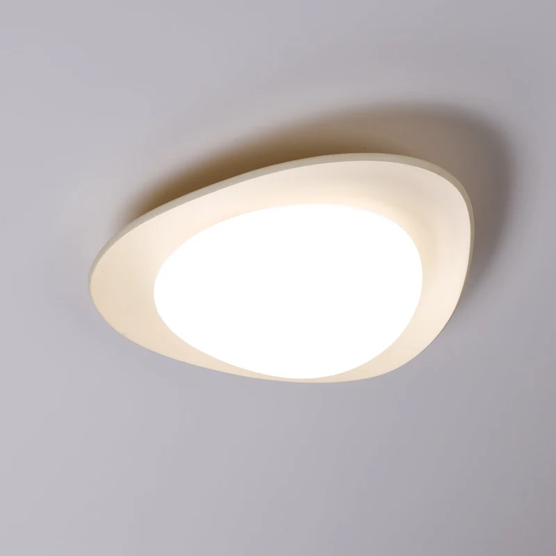LED Plafondlamp Bladvorm Resin Groen Woonkamer Slaapkamer Eetkamer Organische Plafondlamp Scandinavisch Interieur | Sansoti