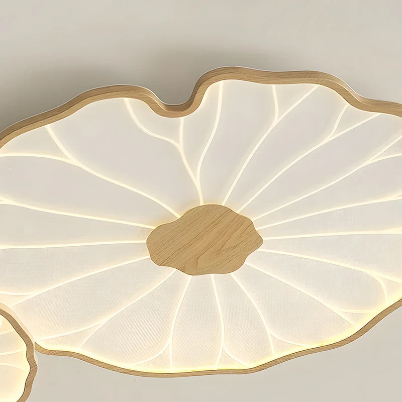Plafondlamp Lotusbladeren Acryl LED Modern Rond Woonkamer Slaapkamer Hal | Sansoti