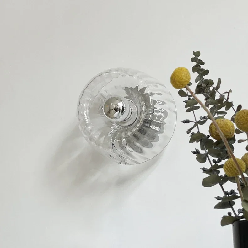 Wandlamp Glas Scandinavisch Bauhaus Metaal E14 Woonkamer Gang Trap Modern | Sansoti