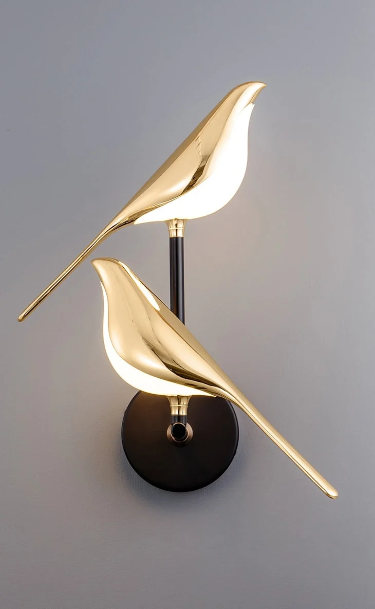 Wandlamp Vogel Design LED Magnetisch Draaibaar Warm Neutraal Koud Licht Woonkamer Decoratief | Sansoti