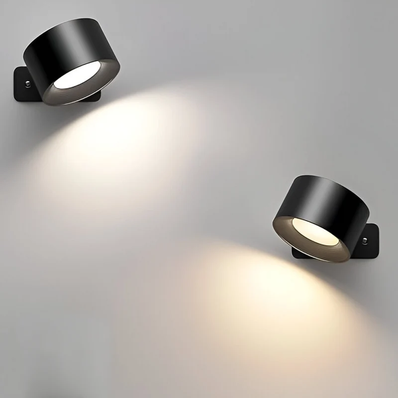 Wandlamp Draadloos Magnetisch 360° Draaibaar Oplaadbaar LED Stick On | Sansoti