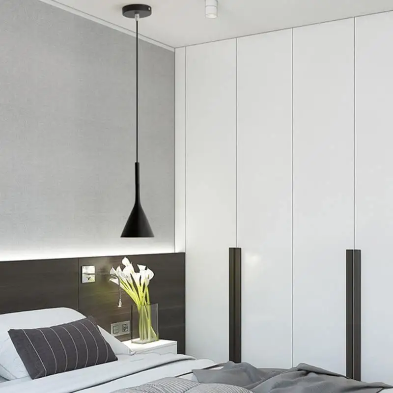Hanglamp Keuken Industrieel Aluminium E27 15x36cm Verstelbaar Warm Wit Eetkamer Modern | Sansoti
