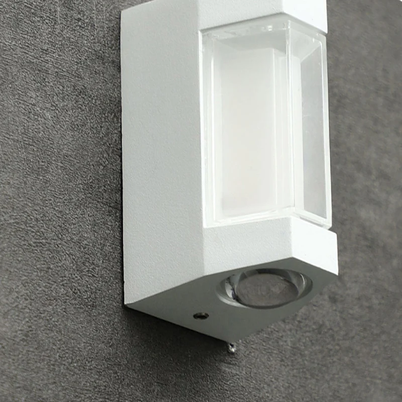 Buitenlamp Up Down LED IP65 Waterdicht Zwart Wit Gevelverlichting 10W | Sansoti