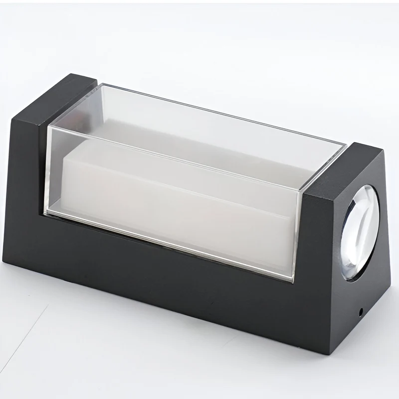 Buitenlamp Up Down LED IP65 Waterdicht Zwart Wit Gevelverlichting 10W | Sansoti