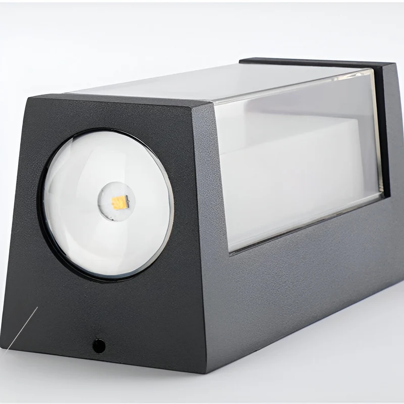 Buitenlamp Up Down LED IP65 Waterdicht Zwart Wit Gevelverlichting 10W | Sansoti