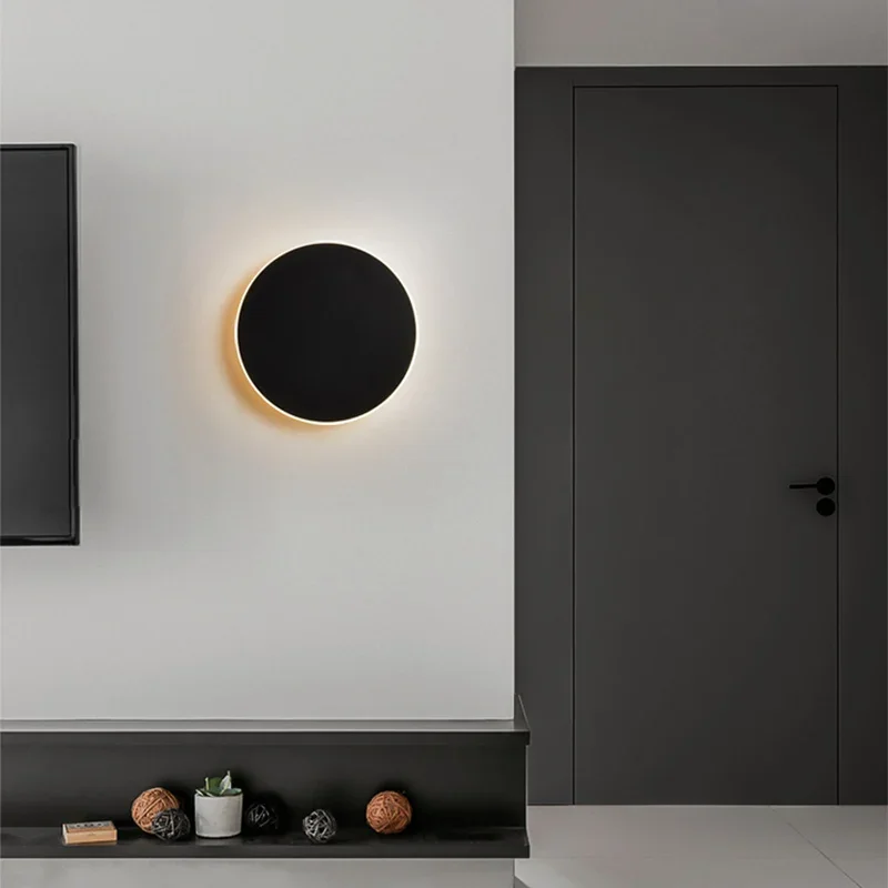 Wandlamp Rond Aluminium LED Nordisch Minimalistisch 10W Ø13 Ø30 Hal Slaapkamer | Sansoti