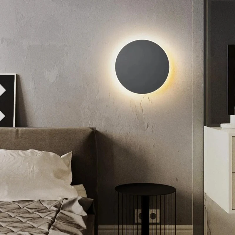 Wandlamp Rond Aluminium LED Nordisch Minimalistisch 10W Ø13 Ø30 Hal Slaapkamer | Sansoti