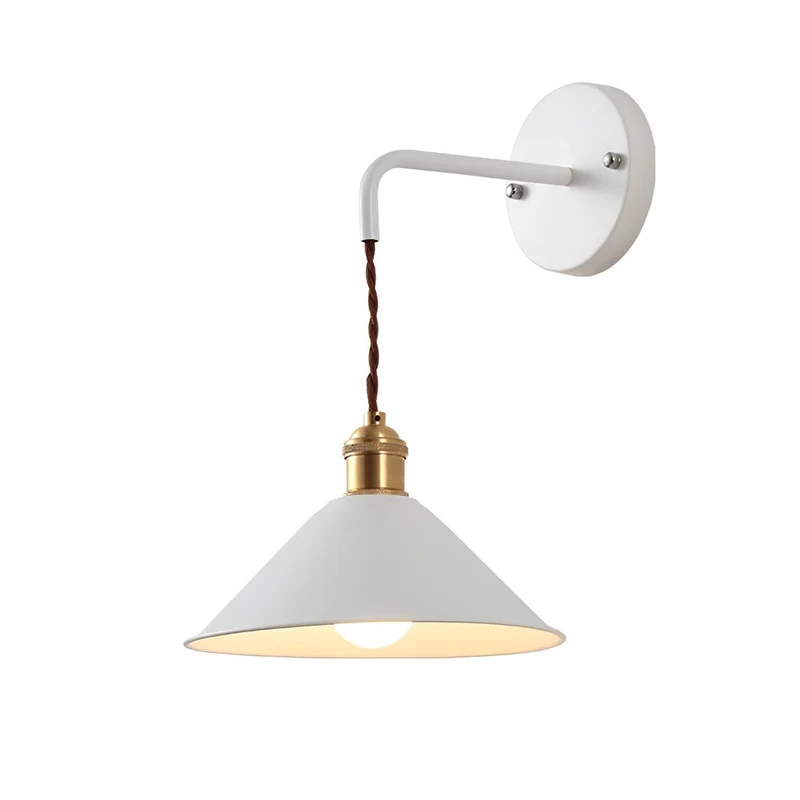 Wandlamp Retro Vintage Metaal Kegelvorm 22cm Industrieel Design | Sansoti