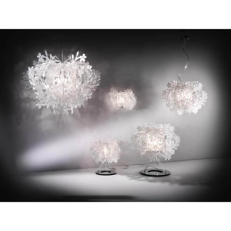 Slamp Tischleuchte Fiorella 370lm 2800K Weiß
