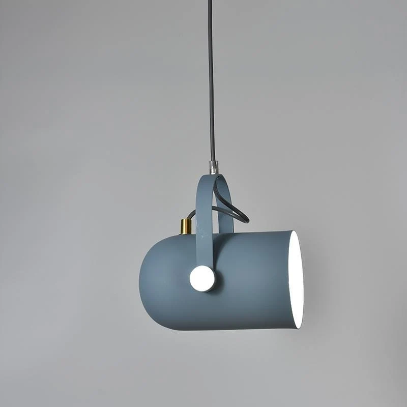 Hanglamp Metaal Verstelbaar Scandinavisch Zwart Groen Geel E27 LED Eetkamer Woonkamer | Sansoti