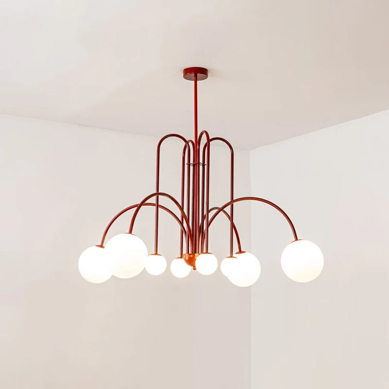 Hanglamp Zwaluwen Metaal Glas Zwart Goud Roze G9 LED Woonkamer Slaapkamer Decoratief | Sansoti