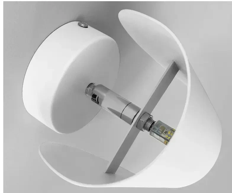 Wandlamp Up Down LED Binnen Aluminium Zwart Wit G4 | Sansoti