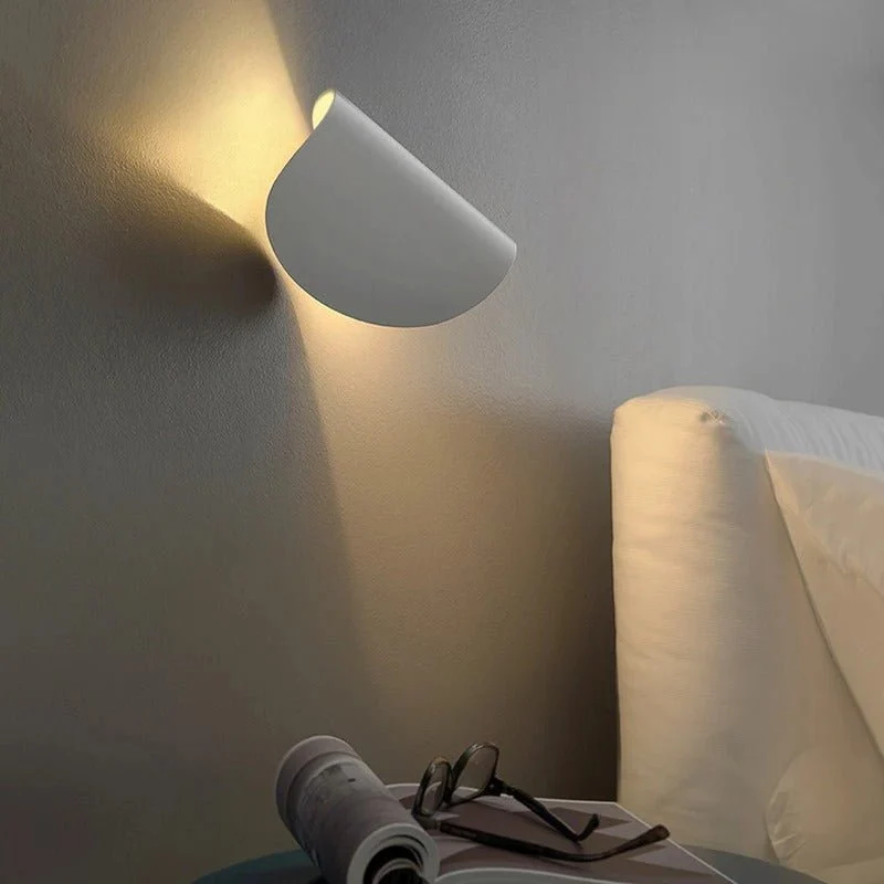 Wandlamp Up Down LED Binnen Aluminium Zwart Wit G4 | Sansoti