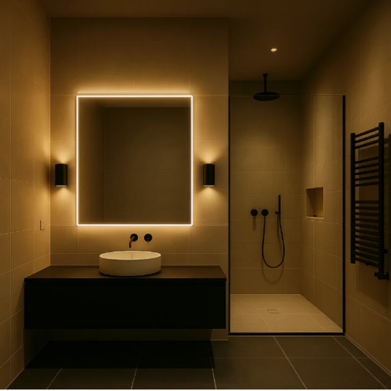 Wandlamp Stopcontact LED Dimbaar Dag Nacht Sensor 10W Warm Licht Slaapkamer Hal | Sansoti
