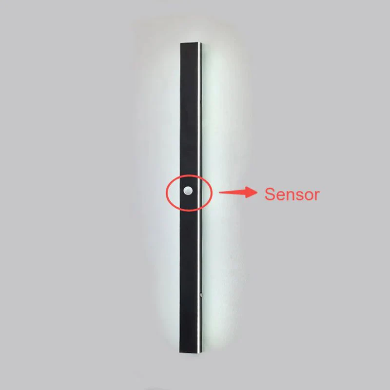 Buitenlamp Wandlamp LED Zwart Aluminium IP65 30-200cm Modern | Sansoti