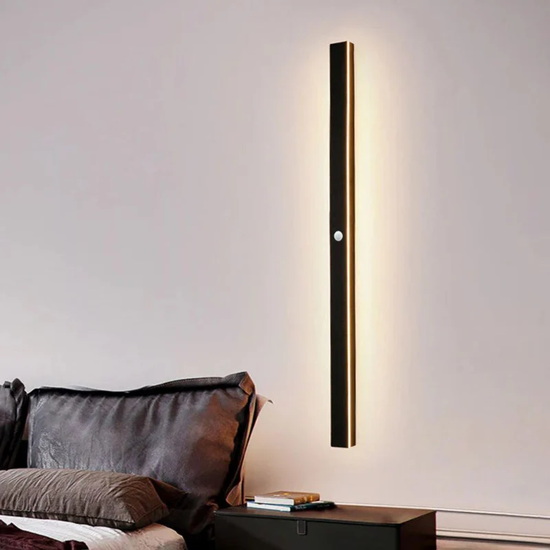 Buitenlamp Wandlamp LED Zwart Aluminium IP65 30-200cm Modern | Sansoti