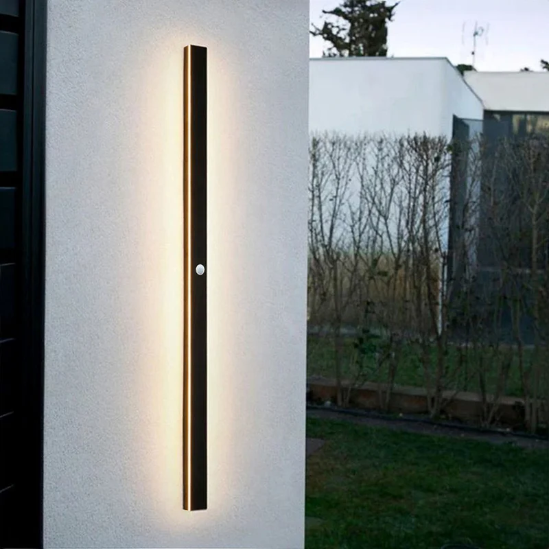 Buitenlamp Wandlamp LED Zwart Aluminium IP65 30-200cm Modern | Sansoti