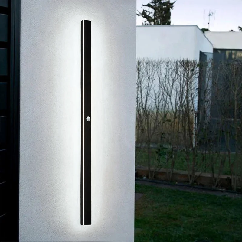 Buitenlamp Wandlamp LED Zwart Aluminium IP65 30-200cm Modern | Sansoti