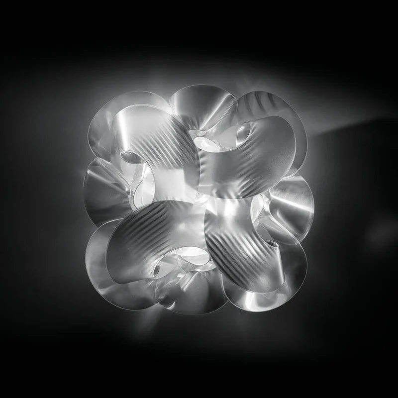 Slamp Wand- & Deckenleuchte Fabula Prisma Transparent