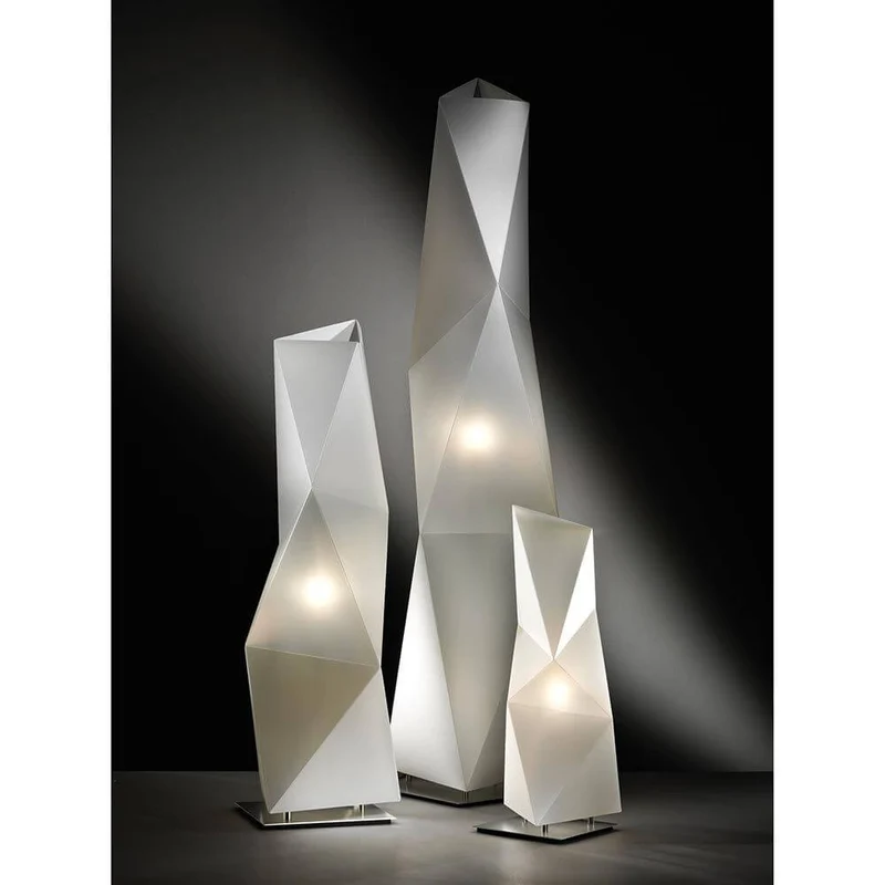 Slamp Tischleuchte Diamond Medium Weiß