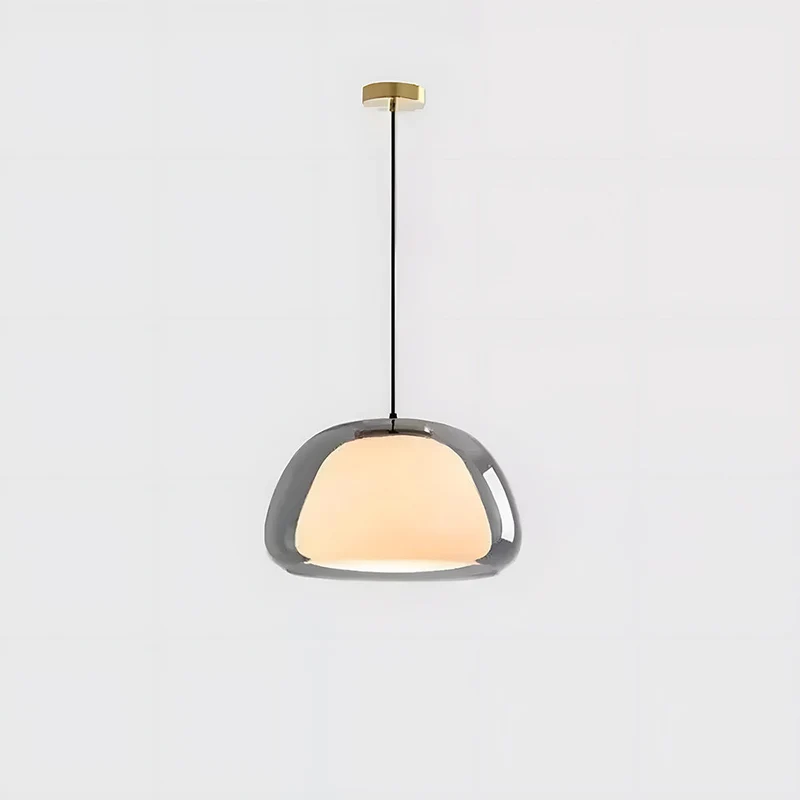Hanglamp Glas Organisch Gelei Textuur E27 Eetkamer Woonkamer Slaapkamer Gang Artistiek Modern | Sansoti