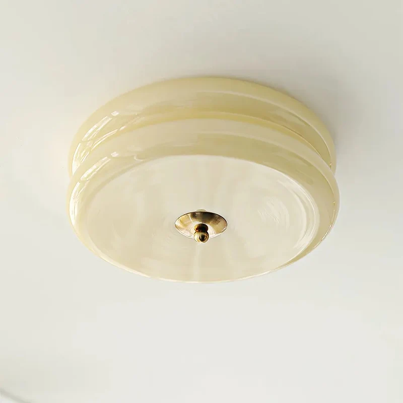 Plafondlamp Vintage Glas 1920s Industrieel Goud Chroom LED Eetkamer Woonkamer Slaapkamer | Sansoti