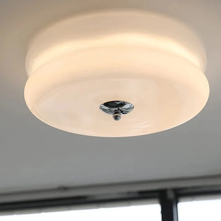 Plafondlamp Vintage Glas 1920s Industrieel Goud Chroom LED Eetkamer Woonkamer Slaapkamer | Sansoti