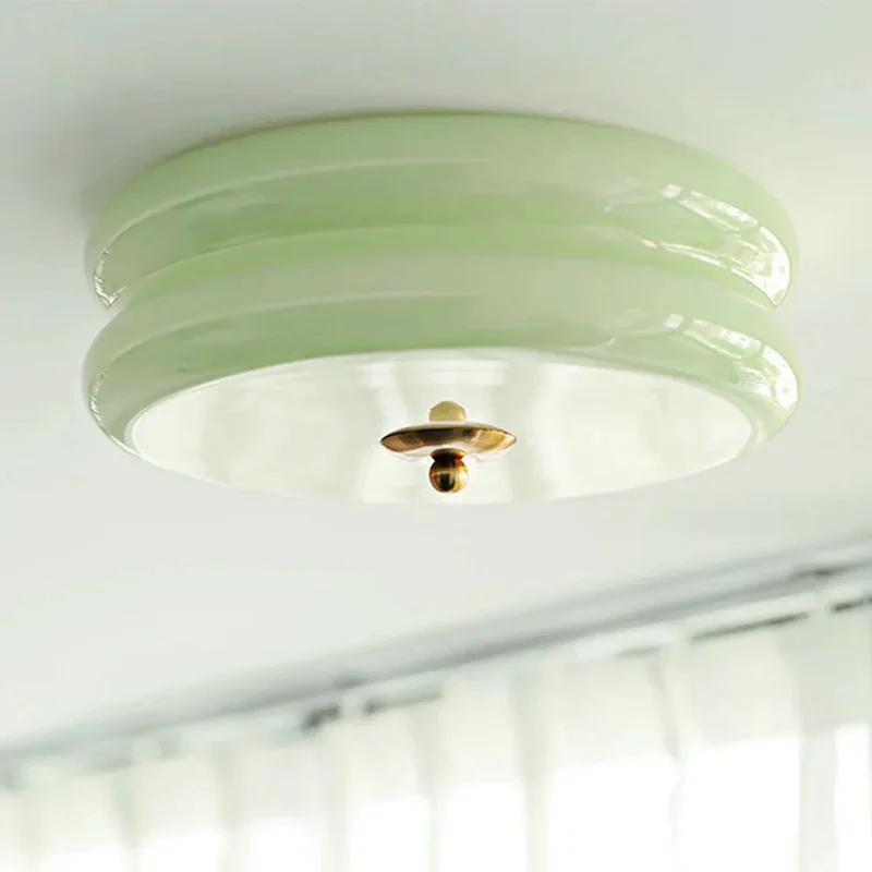 Plafondlamp Vintage Glas 1920s Industrieel Goud Chroom LED Eetkamer Woonkamer Slaapkamer | Sansoti