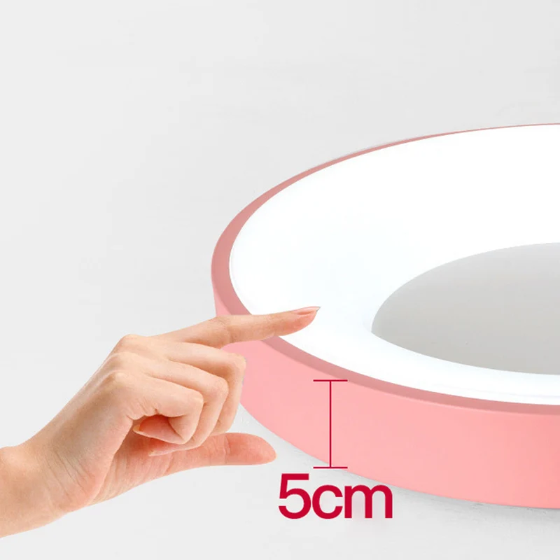 LED plafondlamp rond acryl ijzer lage ruimtes hal slaapkamer woonkamer moderne opbouwlamp minimalistische plafondverlichting | Sansoti