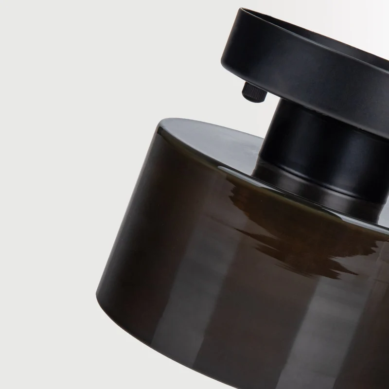 Plafondlamp Glas Retro E27/E26 Amber Keuken Hal Woonkamer Rond Design Sfeerverlichting Vintage Stijl | Sansoti