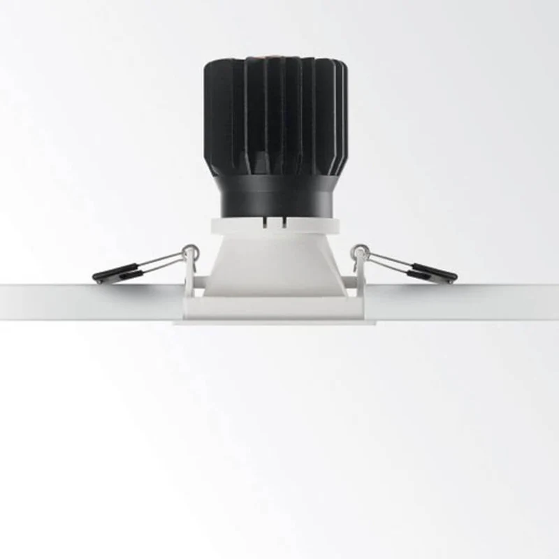 Einbaustrahler Game Square Schwarz Weiß