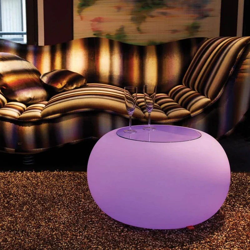 Moree Bubble Outdoor LED Tisch oder Hocker