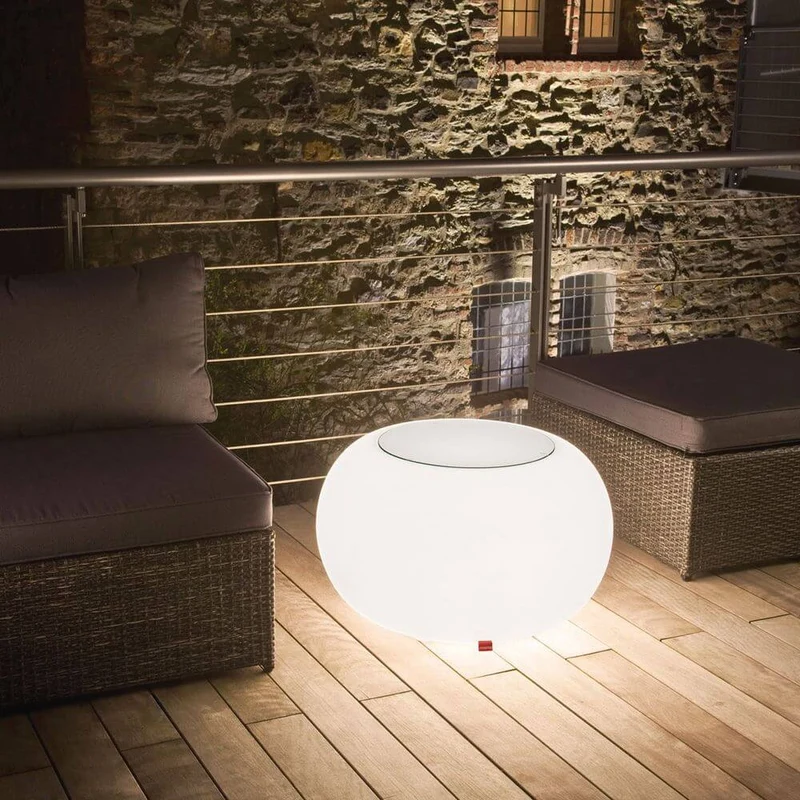 Moree Bubble Outdoor LED Tisch oder Hocker