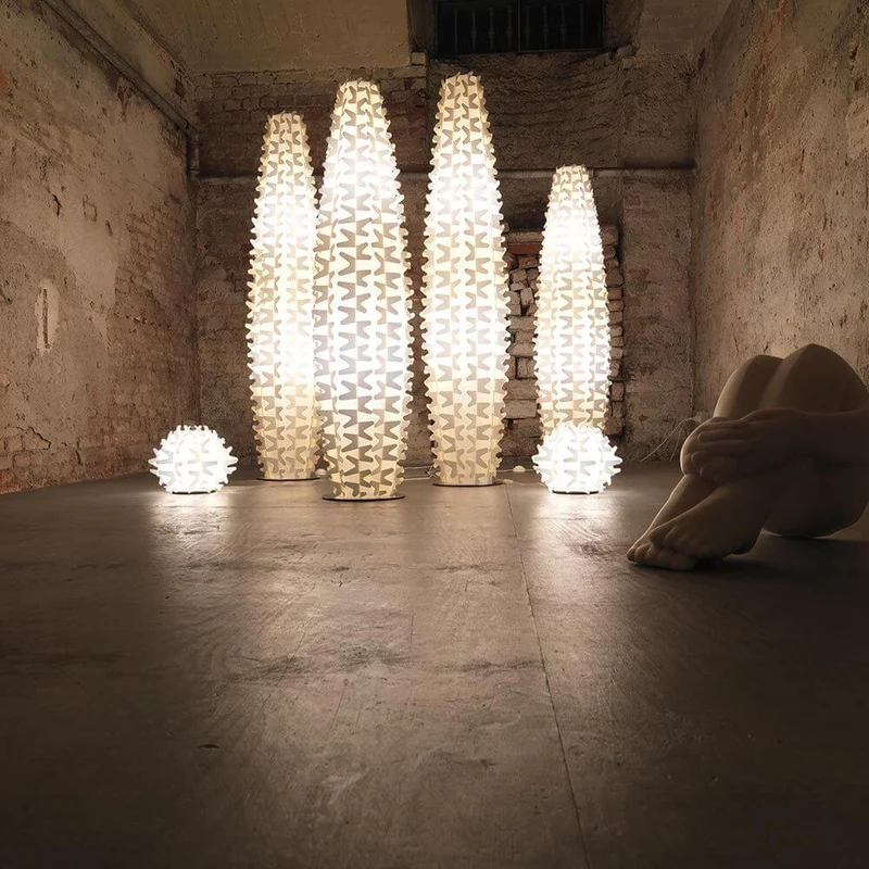 Slamp Stehleuchte Cactus XL Gold