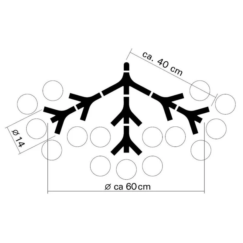DNA Septo-15 Hängelampe Weiß