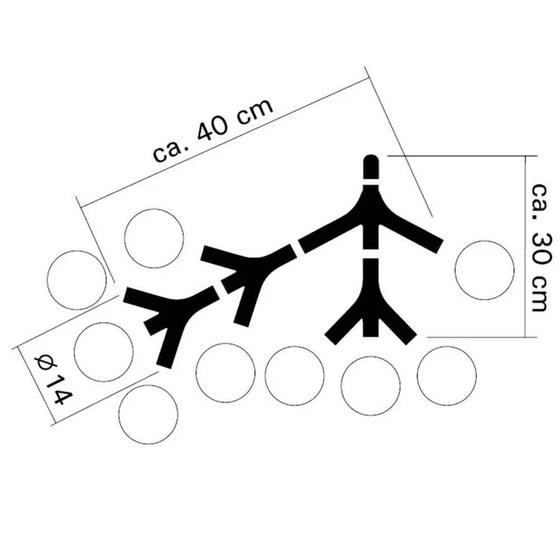 DNA Quattro-9.2 Pendelleuchte Chrom