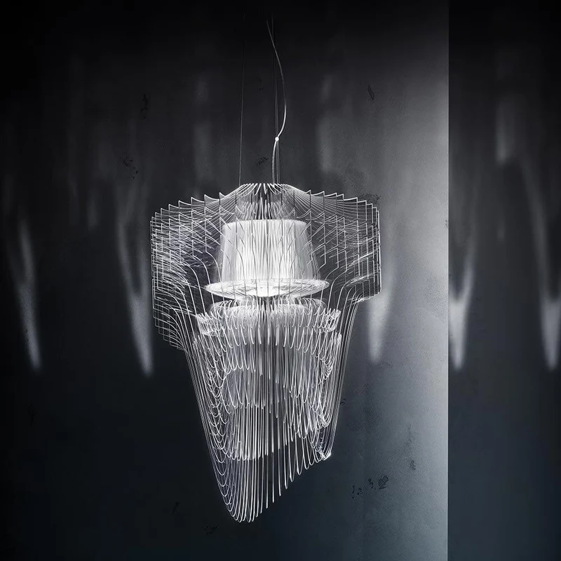 Slamp LED Hängeleuchte Aria Small 3500lm 2700K Transparent