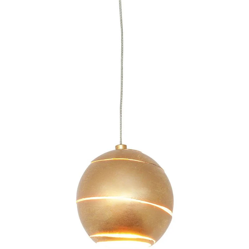 Pendelleuchte Suopare Eisen Gold