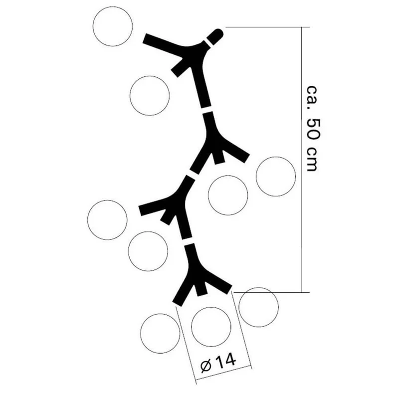 DNA Quattro-9.1 Pendellampe Kupfer