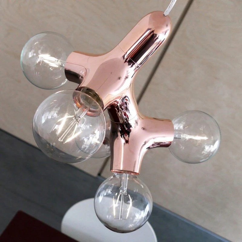 DNA Double-5 Hängelampe Kupfer
