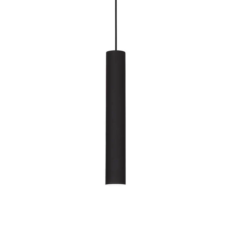 Look Pendelleuchte Zylinder Ø 6cm Schwarz