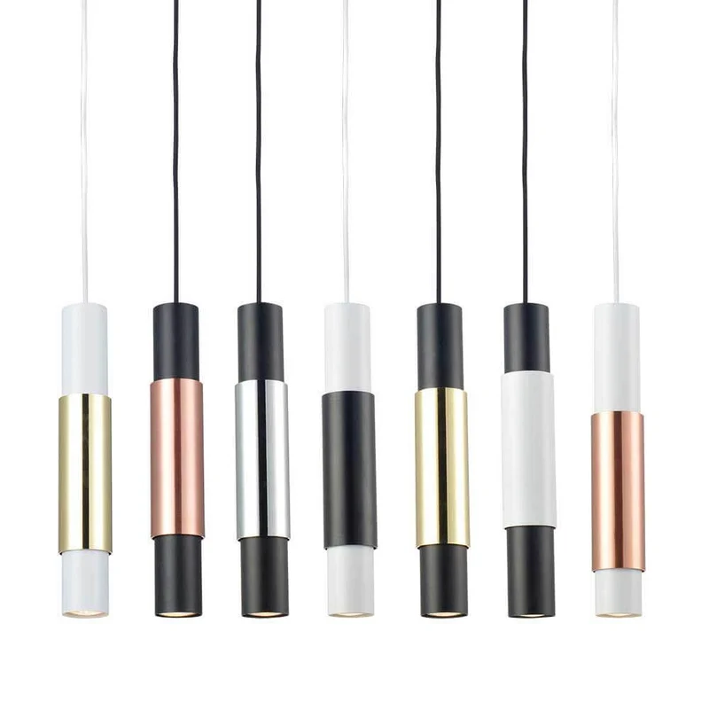 Look Pendelleuchte Zylinder Ø 6cm Chrom