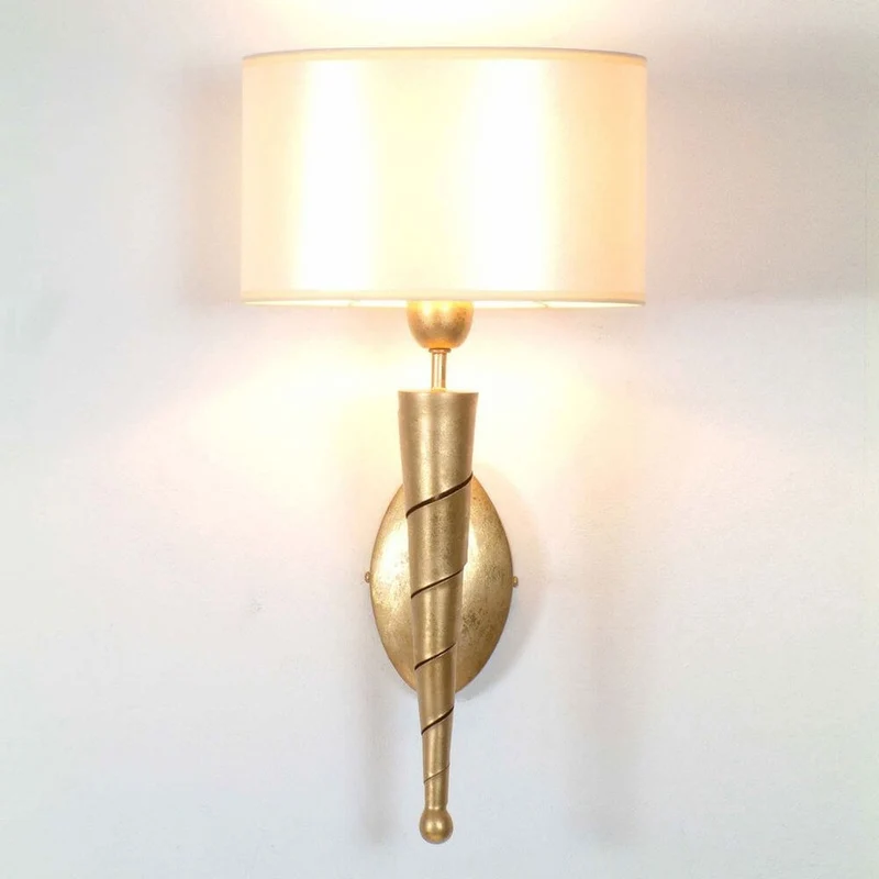 Wandleuchte Innovazione Eisen Gold