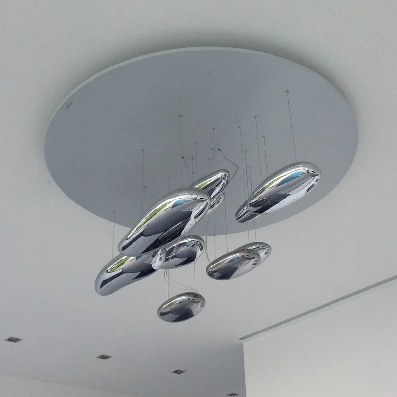 Artemide Mercury Sospensione Inox Pendelleuchte Edelstahl