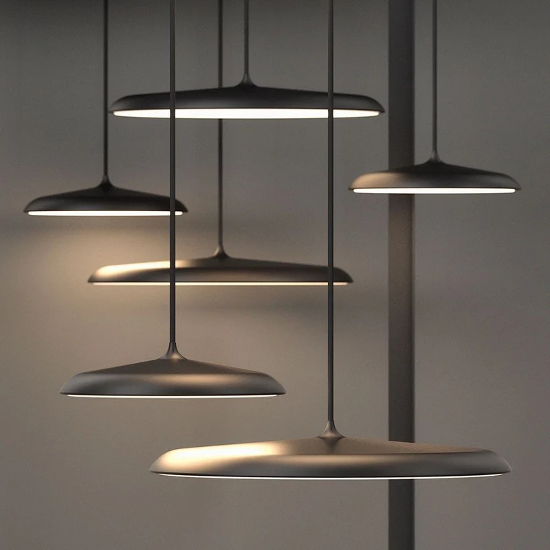 Artist 40 LED Pendellampe Ø 40cm Dimmbar 1460lm Schwarz