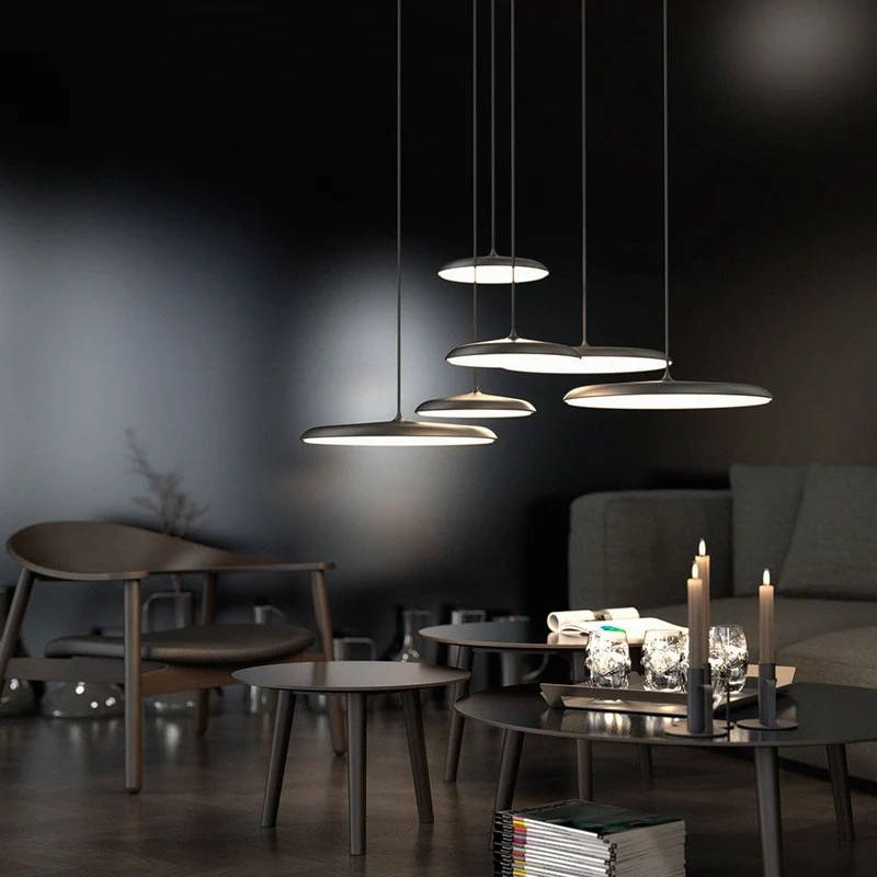Artist 40 LED Pendellampe Ø 40cm Dimmbar 1460lm Schwarz