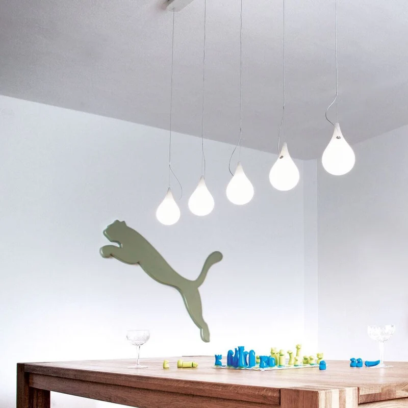 Drop-2XS LED Hängelampe Liquid-Light Weiß