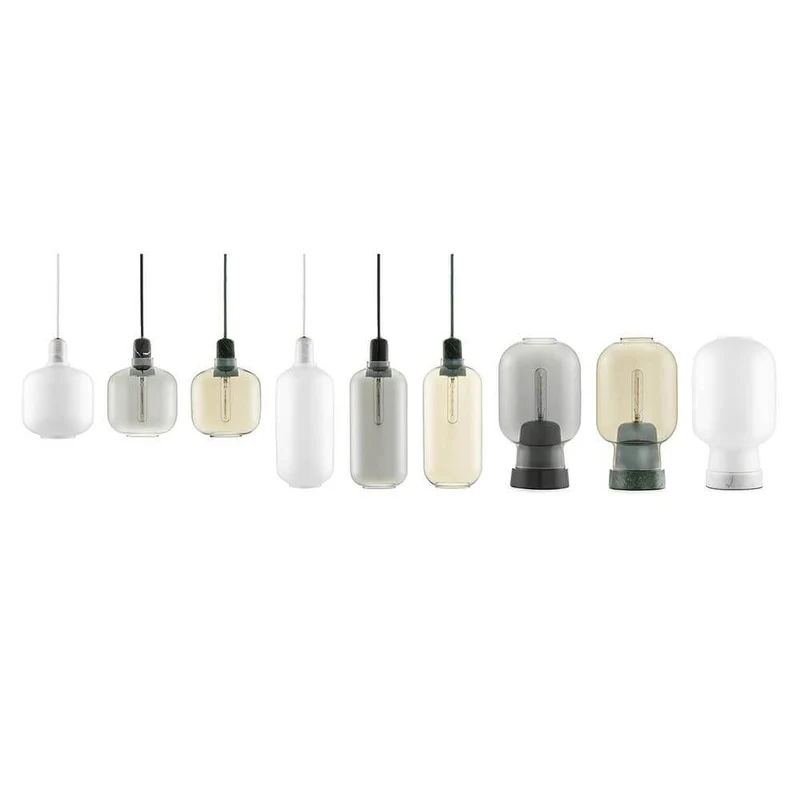 Pendelleuchte Amp S Ø 14cm Rauchglas