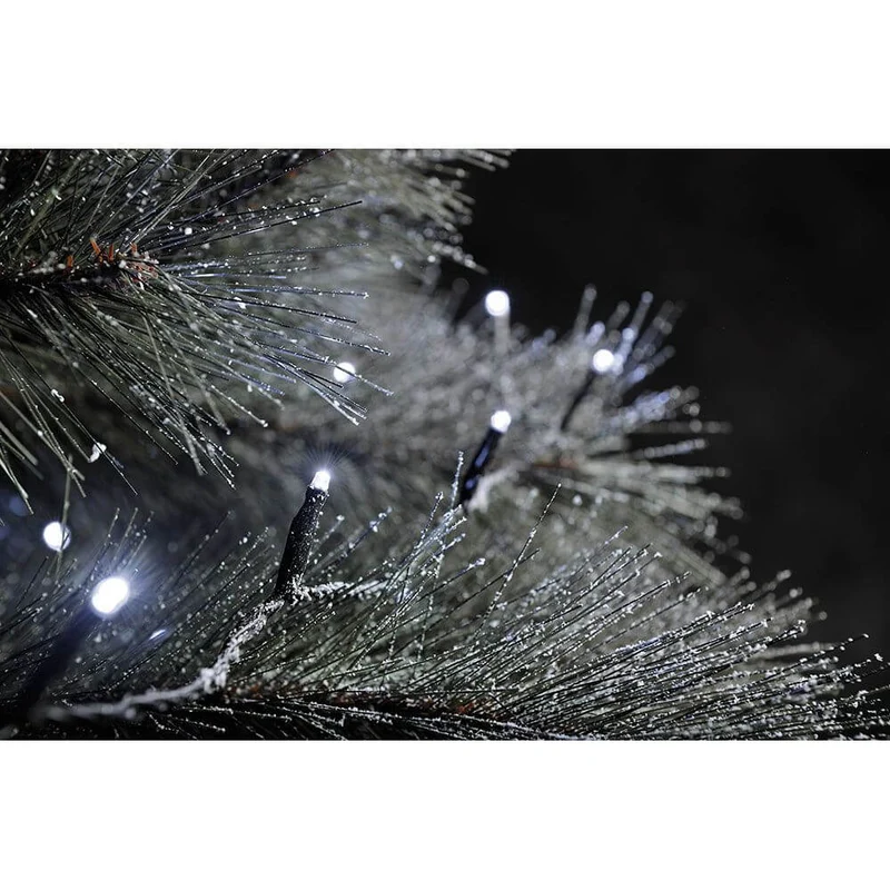 15m Micro LED Lichterkette Erweiterung 100 Kaltweiße Dioden IP44
