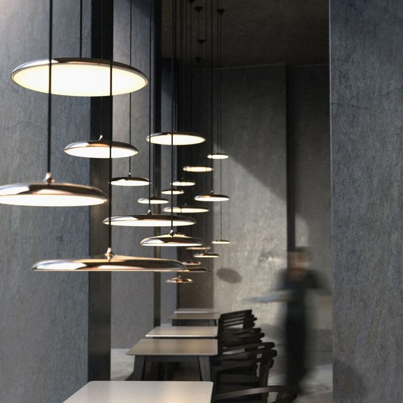 Artist 40 LED Pendelleuchte Kupfer